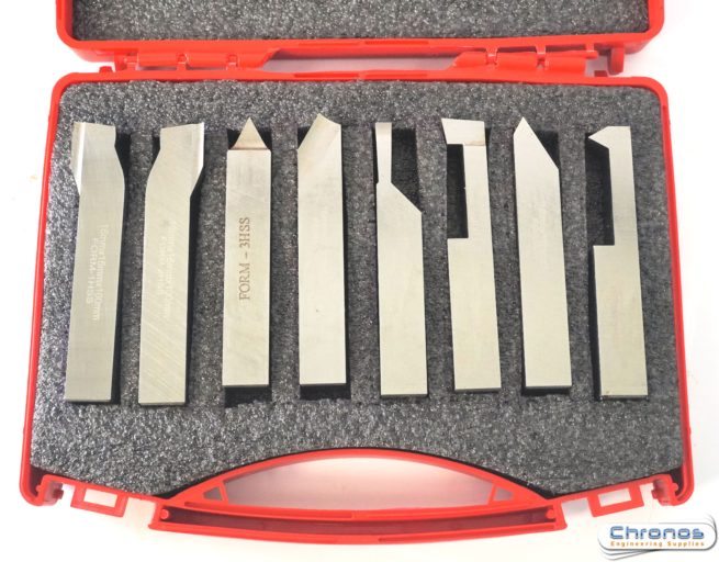Set of 8 HSS Lathe Tools 16mm Square Shanks- SORRY OUT OF STOCK - Image 2