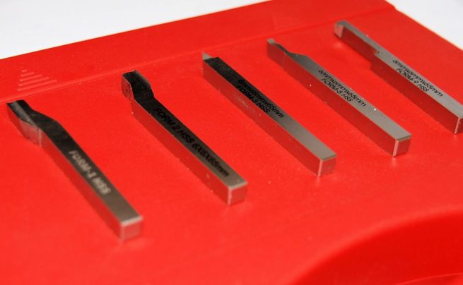 Set of 5 Soba HSS Lathe Tools 6 mm Square  SORRY OUT OF STOCK