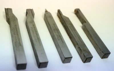 Set of 5 Soba HSS Lathe Tools 8mm Square