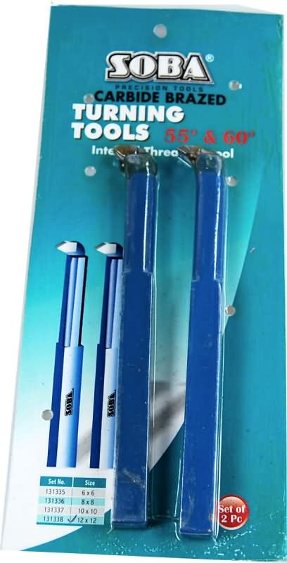 Set of Two 12mm Internal Threading Tools Metric & Imperial