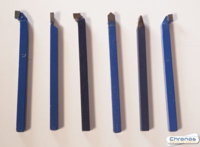 Soba Set of 6 TCT Brazed Tip Lathe Tools Type- 1/4 6mm