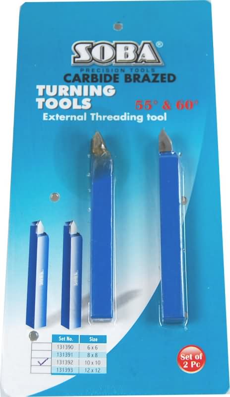 Set of Two 10mm External Threading Tools Metric & Imperial