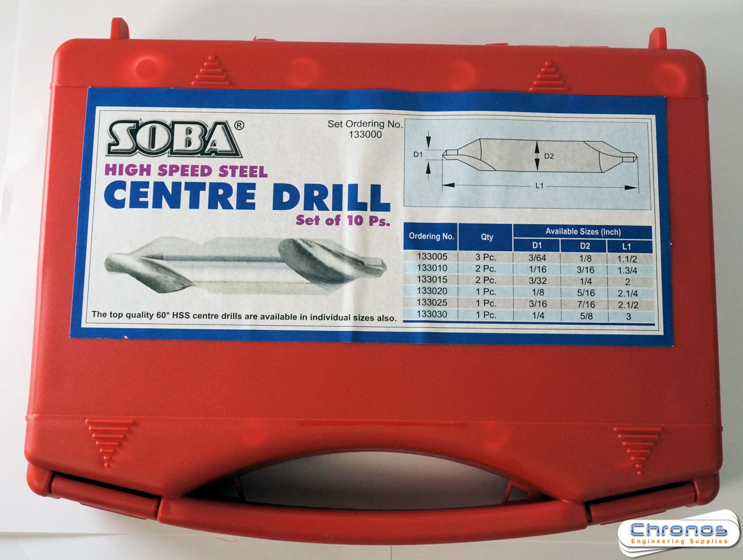 SET OF 10 HSS SOBA IMPERIAL CENTRE SLOCOMBE DRILLS 