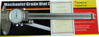 Dasqua Machinists Grade 0 - 150 mm Dial Caliper