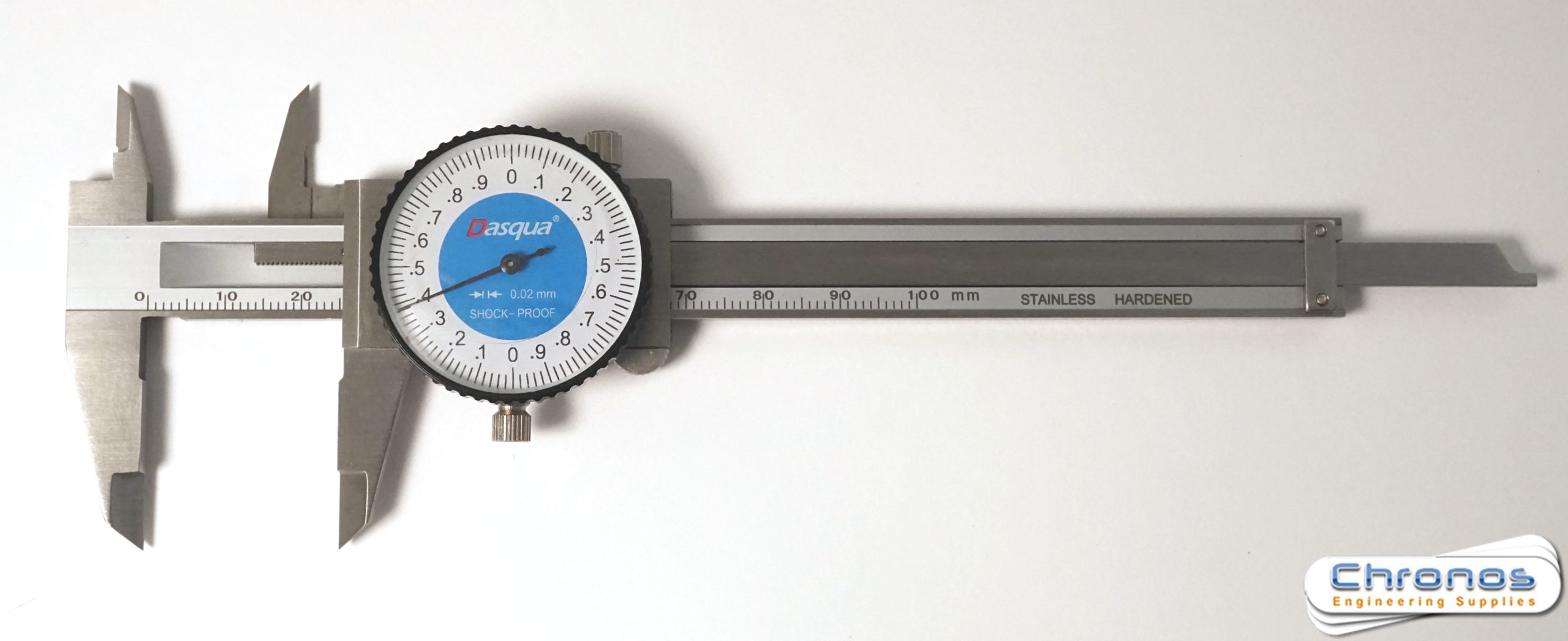 Dasqua Machinists Grade 0 100mm Dial Caliper 1331 2110