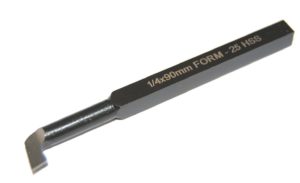 Mini Traditional HSS Boring Tool 1/4 inch Square