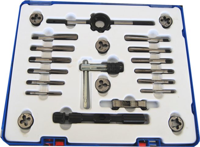 Soba 22pc BSW Tap and Die Set