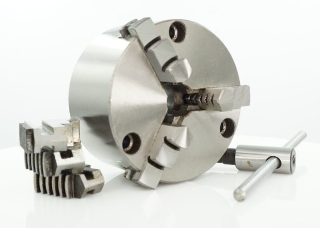 Soba  80mm Front Mount 3 Jaw Self Centring Chuck- SORRY OUT OF STOCK - Image 2