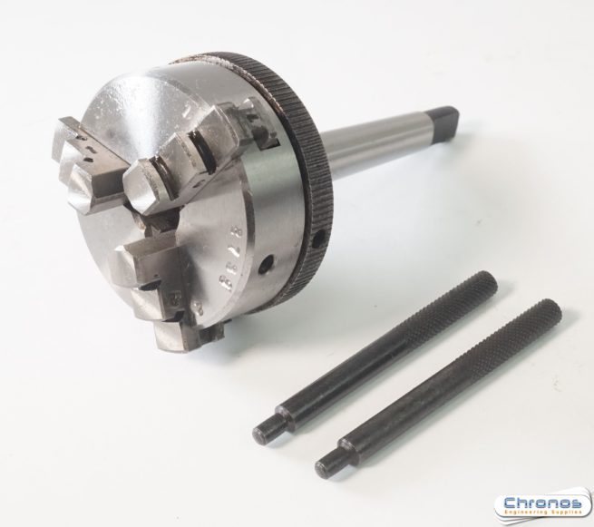 SOBA 50mm 3 Jaw Chuck on a 1 MT arbor