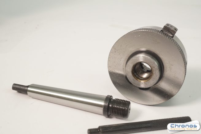 SOBA 50mm 3 Jaw Chuck on a 1 MT arbor - Image 2