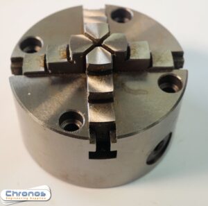 Soba 80mm Front Mount Four Jaw Self Centering Lathe Chuck