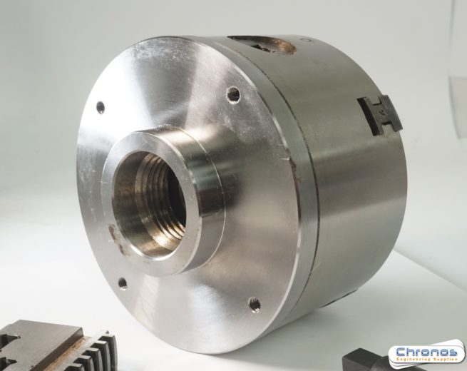 125mm 4 Jaw Self centering Chuck threaded 1 1/2 x 8 tpi to suit Boxford- SORRY OUT OF STOCK - Image 4