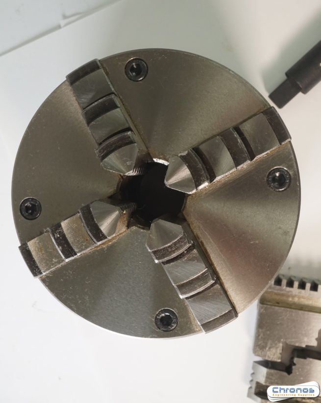 125mm 4 Jaw Self centering Chuck threaded 1 1/2 x 8 tpi to suit Boxford- SORRY OUT OF STOCK - Image 5