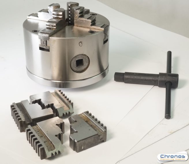 125mm 4 Jaw Self centering Chuck threaded 1 1/2 x 8 tpi to suit Boxford- SORRY OUT OF STOCK - Image 6