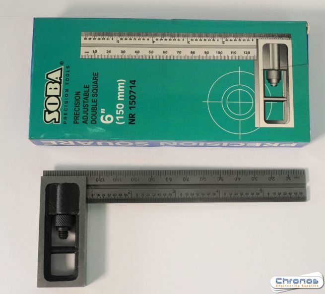 Soba 6 inch/150mm Precision Adjustable Square- SORRY OUT OF STOCK - Image 5