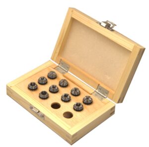ER16 Collet Set (0.015mm Run Out) – 10 Pieces