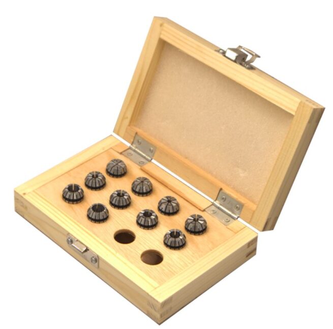 ER16 Collet Set (0.015mm Run Out)  - 10 Pieces