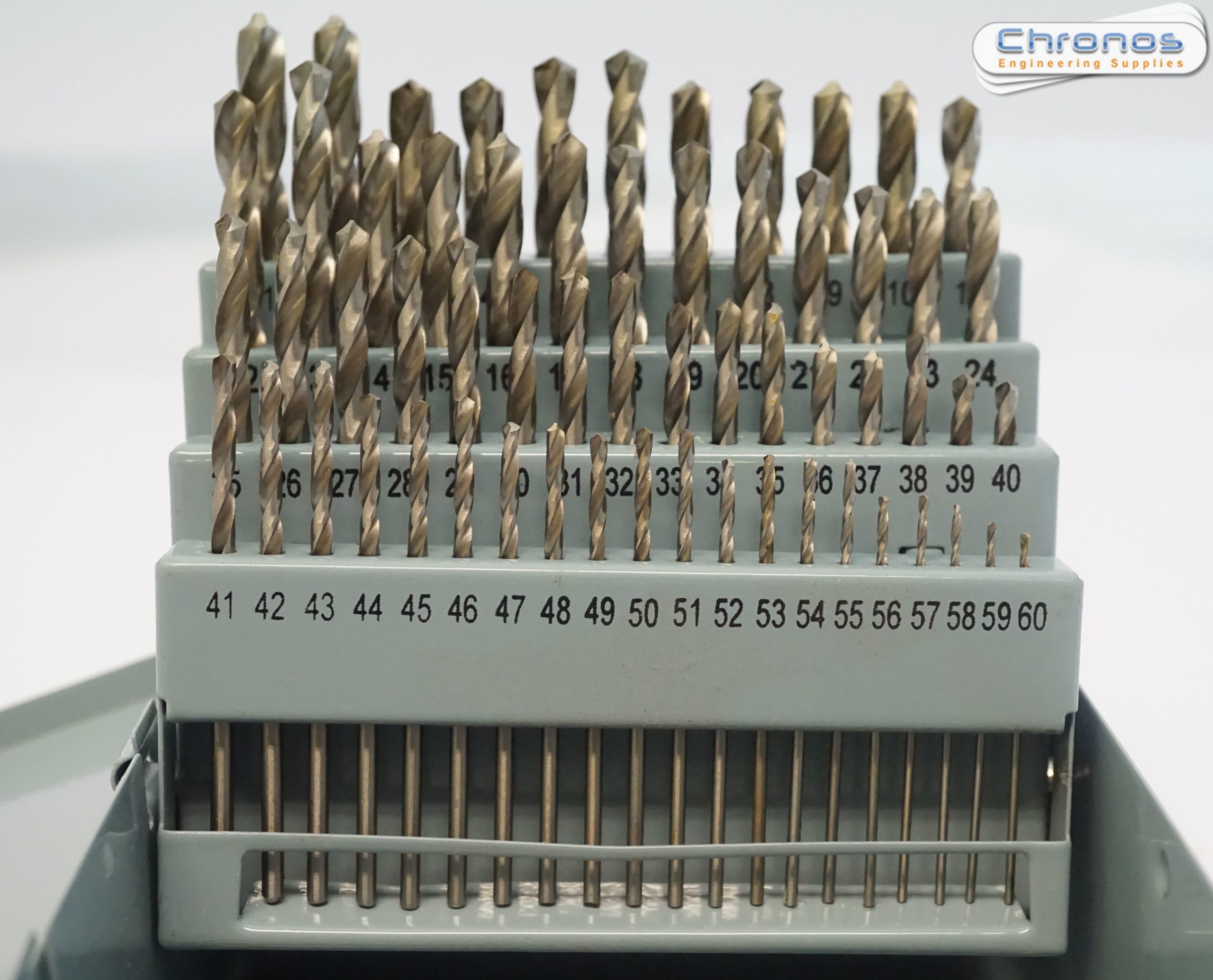 Numbered drill bit on sale set