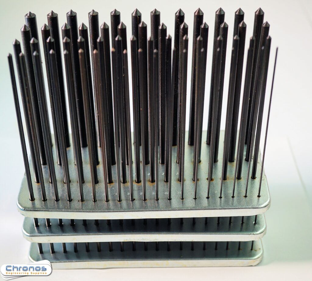 Model Engineers 1-60 Number size Wire Gauge Transfer Punch Set - Image 3