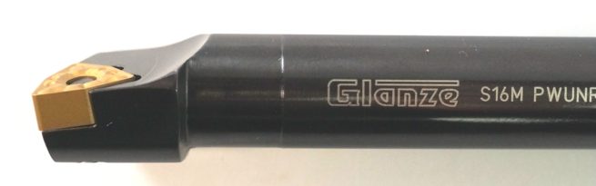 Glanze 16mm Shank S16 M PWUNR 06 Boring Tool with WNMG 06 Insert - Image 4