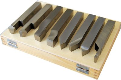Set of 8 SCT Solid HSS Lathe Turning Tools 16 mm Square