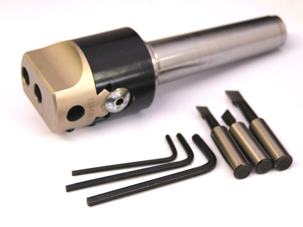 Soba 1 3/4 inch Boring Head Set with 3 MT Morse Taper Shank Chronos