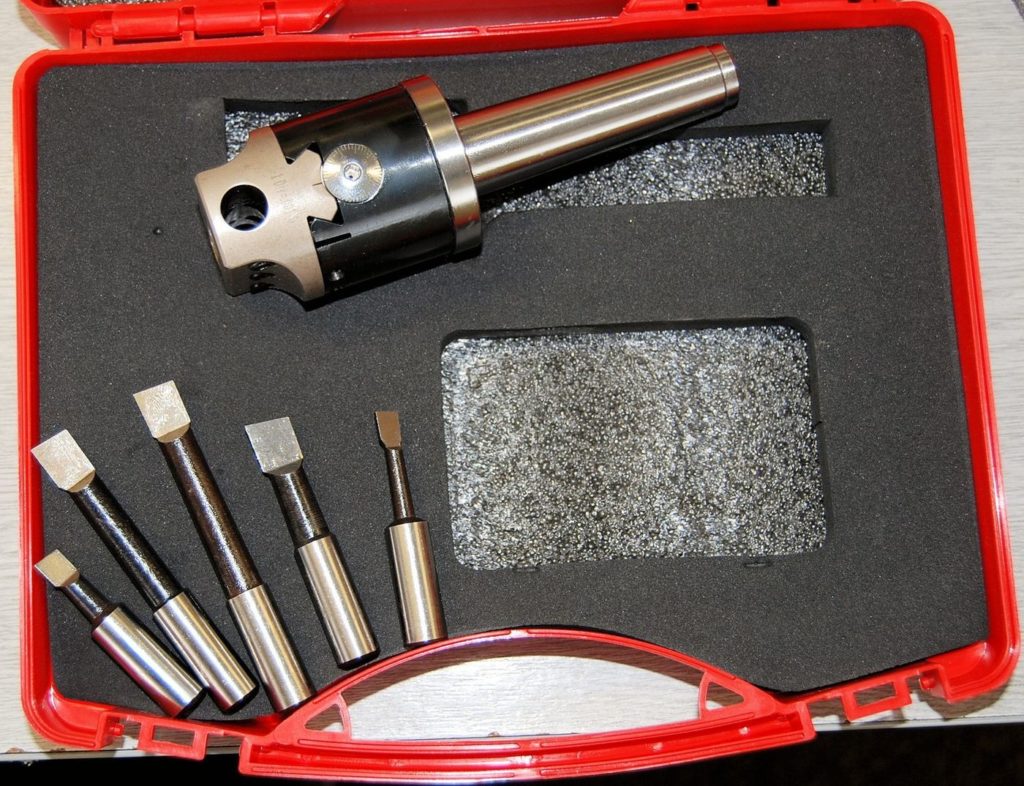 SOBA 2" Boring Head Complete with Tools 3MT Imperial