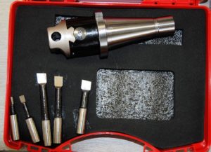 Soba 2 inch Boring Head Complete with Tools INT 40 Shank Imperial