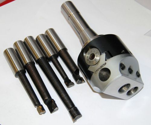 Soba 3" Boring Head With R8 Shank Plus Five Tools SORRY OUT OF STOCK