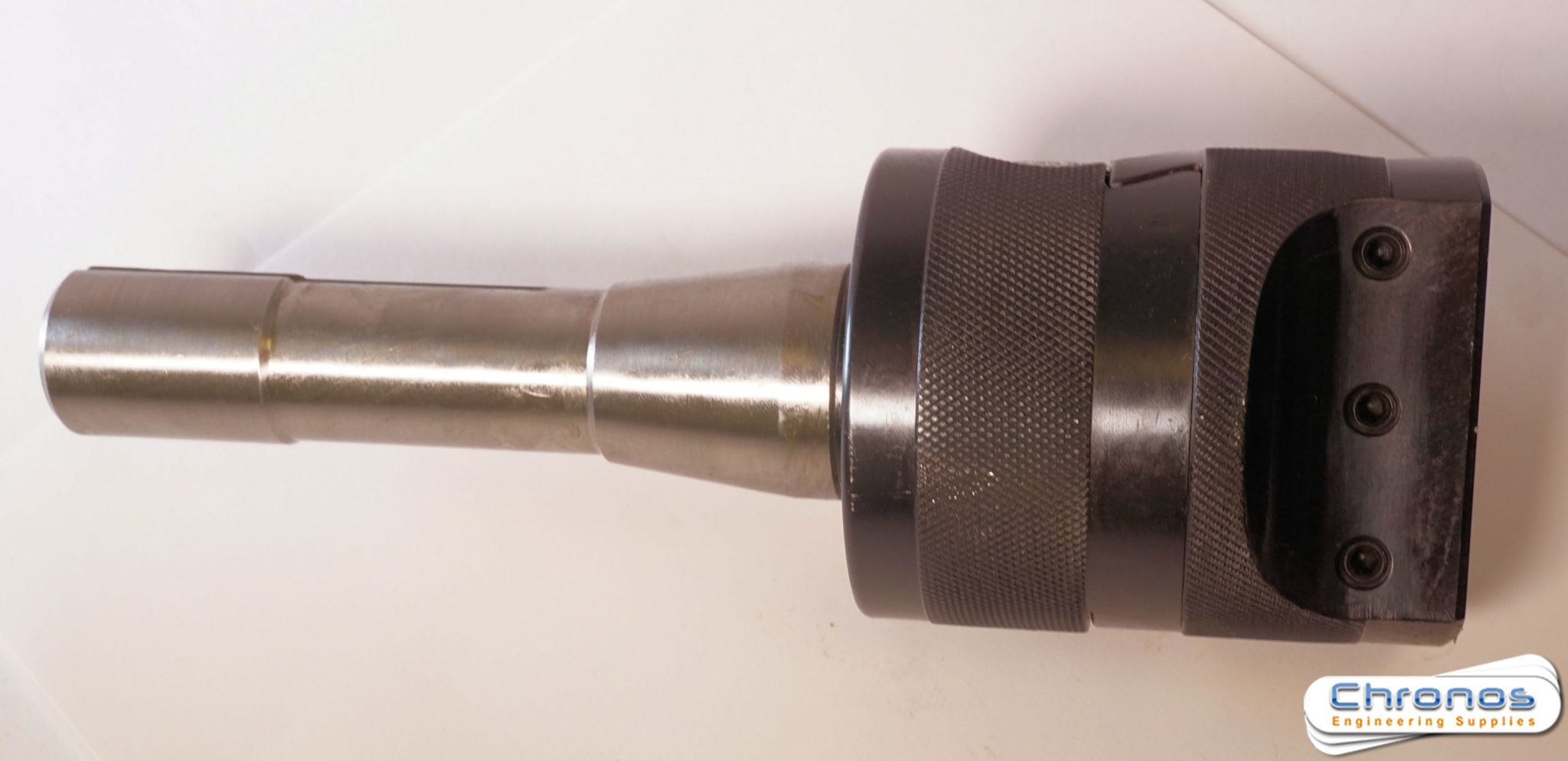Soba 2 1/2 inch Boring Head with R8 Bridgeport Integrated Shank Chronos Engineering Supplies