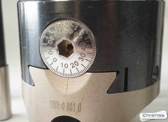 Soba 3 inch Boring Head With R8 Shank Plus Five HSS Tools and 5 Carbide Tools - Image 4