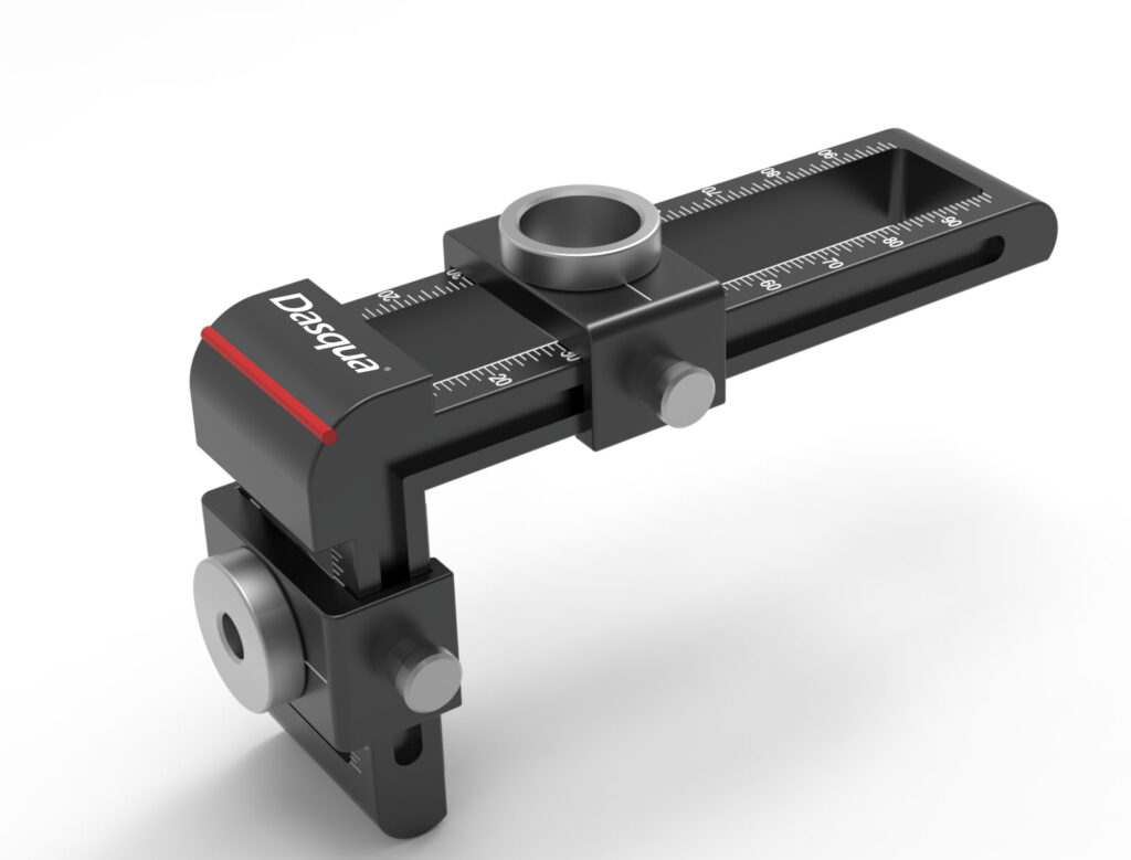 Dasqua BlackRed Plus Adjustable Universal Dowel Jig Metric Chronos
