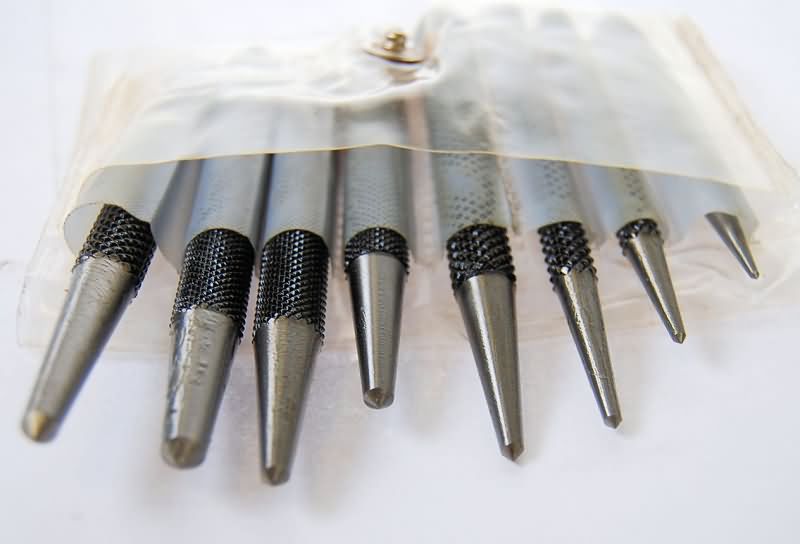 Set of 8 Soba Centrepuches 1/16 - 7/32