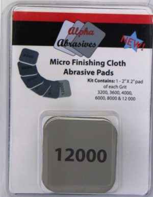Albion Alloys Micro Finishing Cloth Starter Kit-2000F