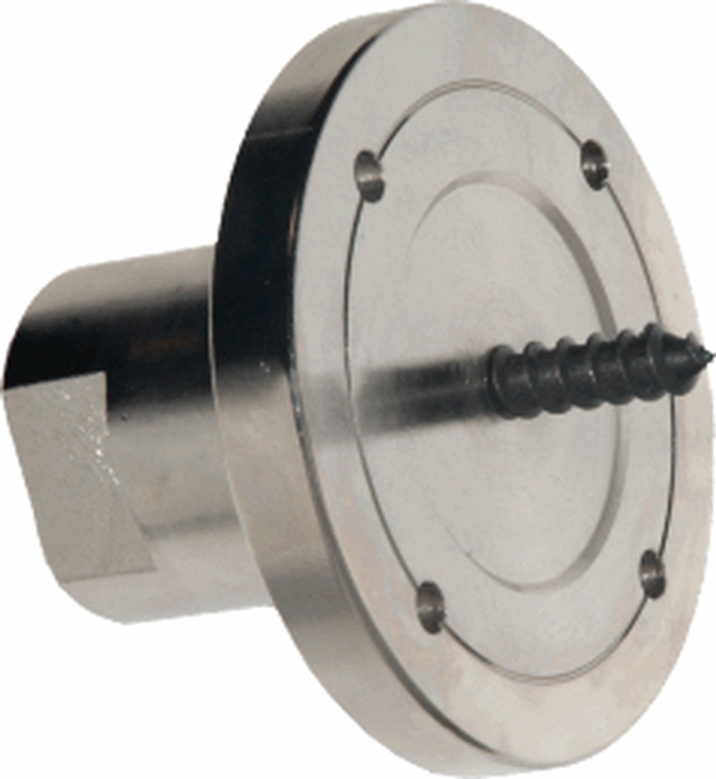 SCT 2 1/2 inch Wood Screw Chuck 1 inch x 8 TPI - Image 2