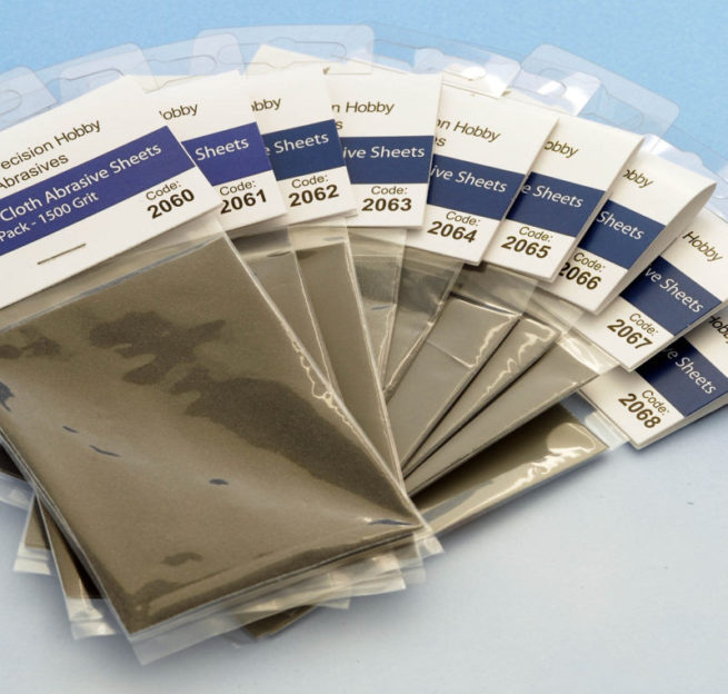 Albion Alloys Micro Finishing Cloth  Abrasive Sheets 2400 Grit