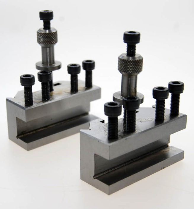 SPECIAL OFFER TWO SPARE HOLDERS   TO SUIT MYFORD TOOLPOSTS   - SOBA BRAND    SORRY OUT OF STOCK