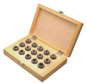 ER25 Collet Set (0.015mm Run Out) – 15 Pieces