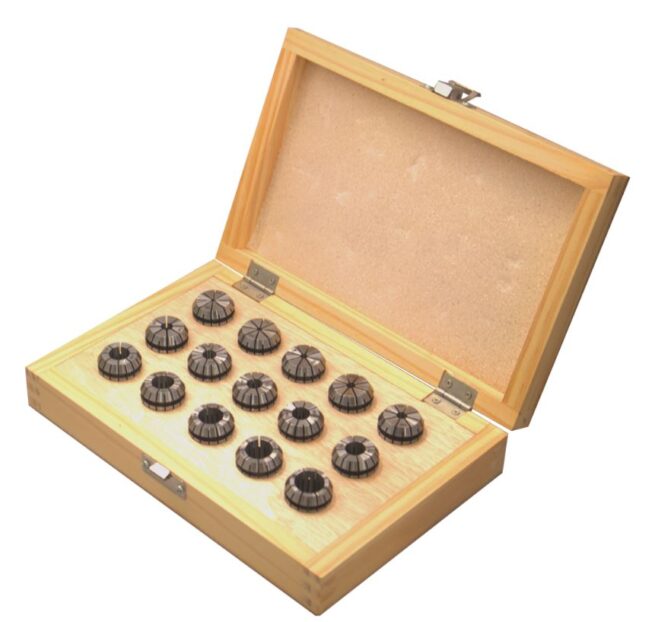 ER25 Collet Set (0.015mm Run Out)  - 15 Pieces
