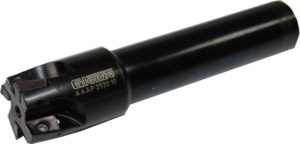 Glanze 25mm Dia Through Coolant Indexable Endmill 20mm Dia Shank