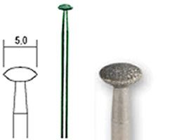 Proxxon Diamond grinding bits - Diamond Lenticular - 5.0mm 477520