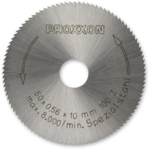 PROXXON SAW BLADE FOR KS230E – 50MM X 0.56MM X 10MM 100T 300109