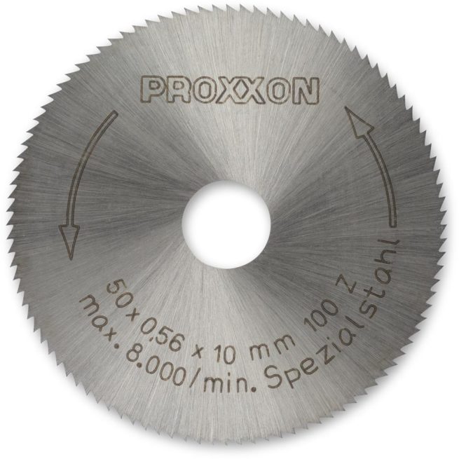 PROXXON SAW BLADE FOR KS230E - 50MM X 0.56MM X 10MM 100T 300109