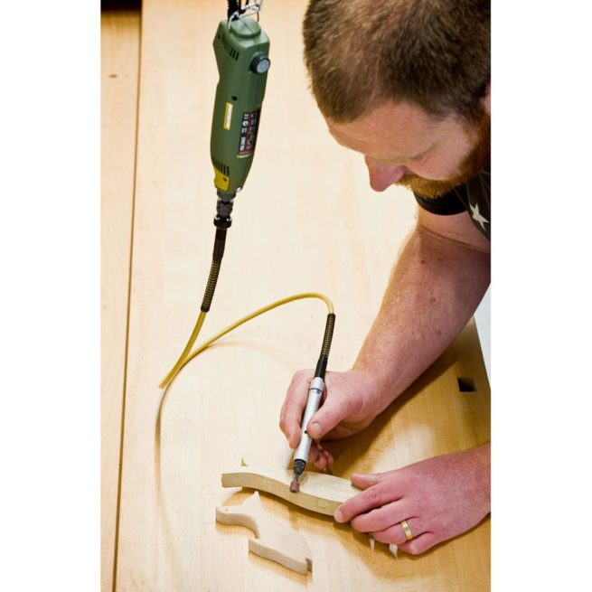 Proxxon FBS 240/E Multi-tool, 110/P FLEXI-SHAFT and UHZ Holder - Package Deal - Image 2