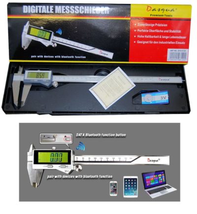 Dasqua Bluetooth Digital Calipers