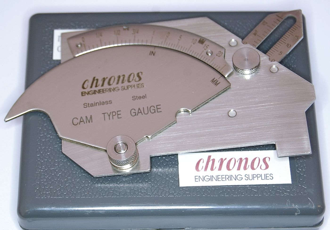 Welding Gauge,Welding Gauge Stainless Steel CAM Type Plated Size Inspection Tool Measurement MG‑8 