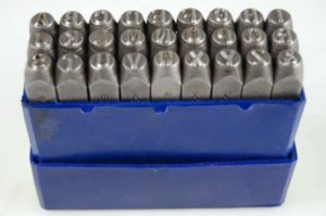Soba 1/8 Letter Punch Set- SORRY OUT OF STOCK