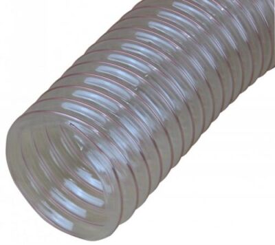 150FLEX 150mm Diameter Transparent Flexible Dust Extraction Hose, price per metre