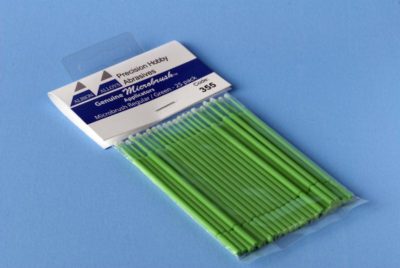 Microbrush Applicator Regular (Green)- Pack 25