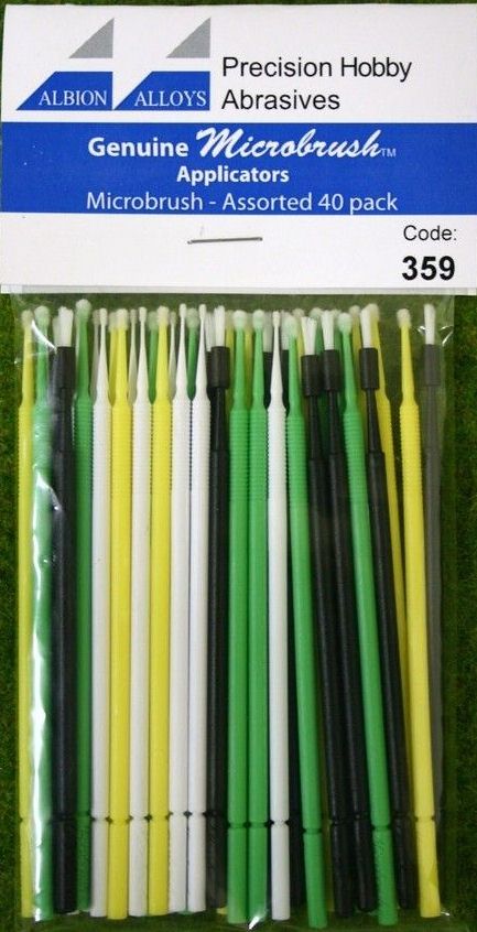 Microbrush Applicators Pack of 40 Assorted
